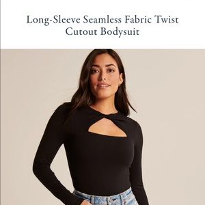 COPY - Abercrombie black bodysuit